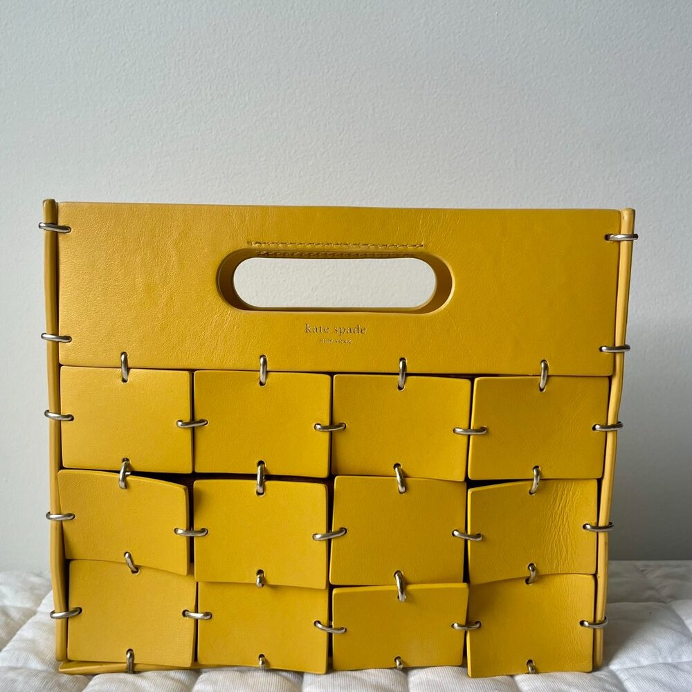 Kate Spade Celia Yellow Top Handle Satchel